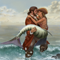 pirate and mermaid
